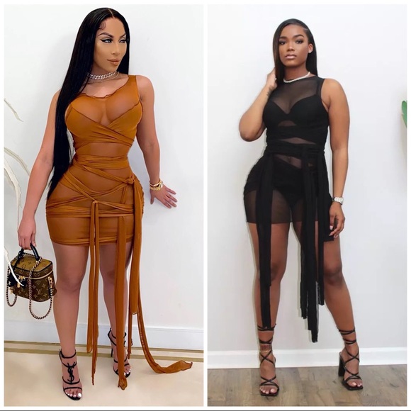 Black or Brown Dress - Picture 3 of 3